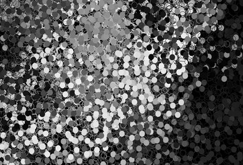 Dark Gray vector backdrop with dots.