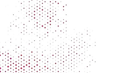 Light Purple vector template with sky stars.