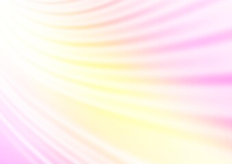 Light Pink, Yellow vector bokeh template.