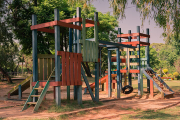kids playing area in a park