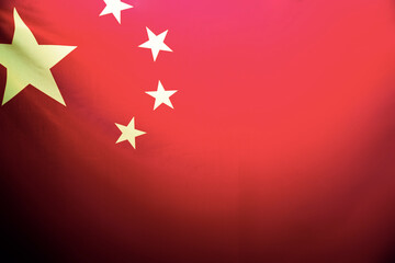China waving flag