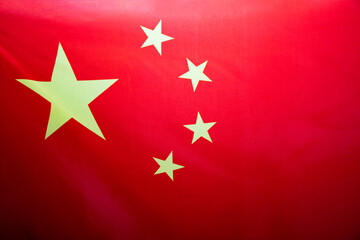 China waving flag