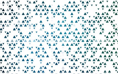Light BLUE vector pattern in polygonal style.