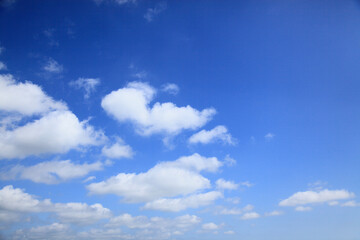 Obraz na płótnie Canvas 青空の雲