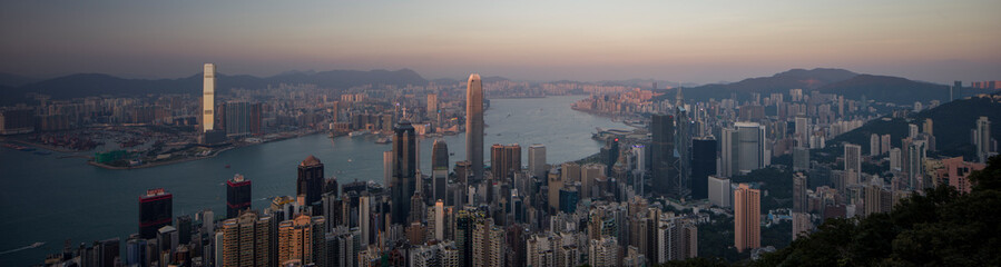 Lugard Road is a road located on Victoria Peak. Located some 400 metres above sea level, the road is a popular walking path & is known for spectacular vistas over Victoria Harbour.