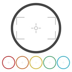 Record frame camera, color set