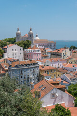 discovery of the city of Lisbon in Portugal. Romantic weekend in Europe.