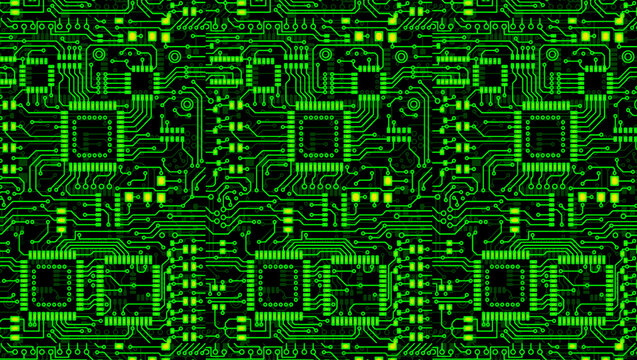 electronic circuit board background