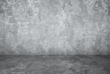 plaster wall, grey background
