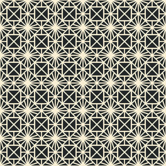Fototapeta premium Art deco seamless pattern background.