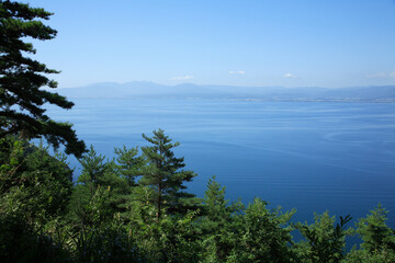 Fototapeta na wymiar 奥琵琶湖