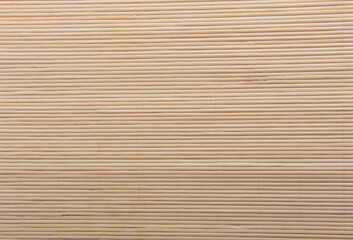 Old cane mat. Natural material background