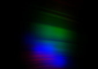 Dark Multicolor, Rainbow vector abstract bokeh pattern.