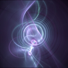 Abstract fractal background