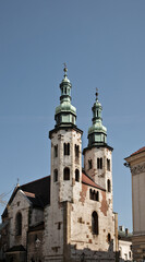 Fototapeta na wymiar Church of St. Andrew in Krakow. Poland