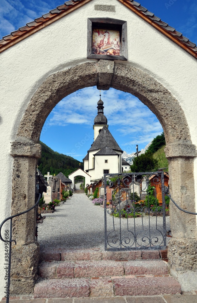 Poster Unterwegs in Ramsau (Berchtesgadener Land)