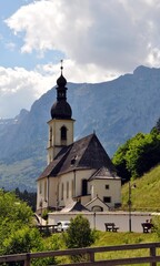 Fototapeta na wymiar Unterwegs in Ramsau (Berchtesgadener Land)