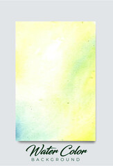 abstract watercolor background with space