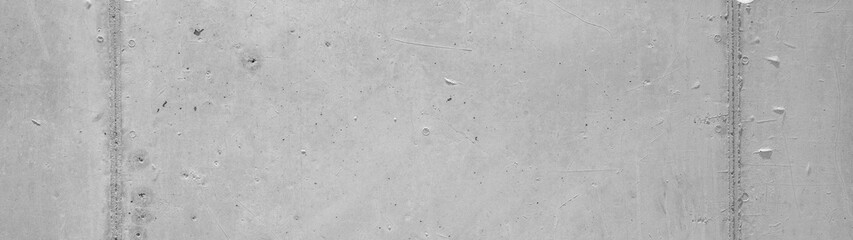 Grunge grey gray white cement stone concrete wall texture background banner panorama