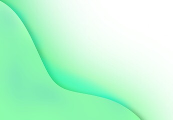 abstract green background waves 