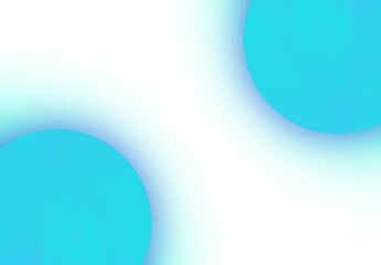 abstract blue circle design 