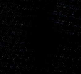 Dot particles light black background 