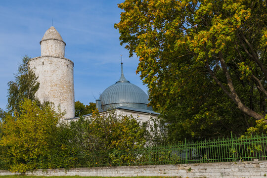 Old mosque with a minaret in Kasimov - Russia