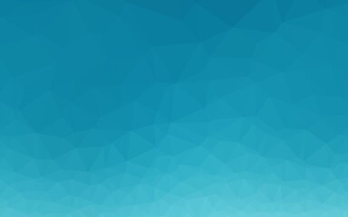 Light BLUE vector abstract polygonal cover.