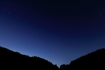 竜王ヶ淵、龍王ヶ渕の夜景【奈良県宇陀市】