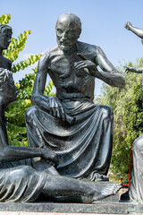 Hippokrates-Denkmal auf der Insel Kos, Ägäis, Griechenland