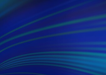 Fototapeta premium Dark BLUE vector blurred background.