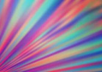 Light Blue, Red vector glossy bokeh pattern.