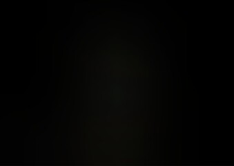 Obraz premium Dark Black vector abstract bokeh pattern.