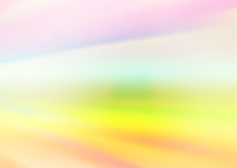 Light Multicolor, Rainbow vector blurred shine abstract template.