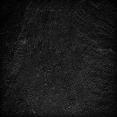 Dark grey black slate background or texture