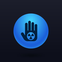 Radioactive Area - Button