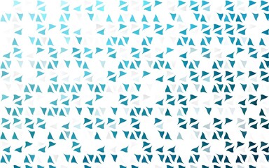 Light BLUE vector pattern in polygonal style.