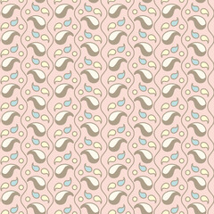 Floral exotic asian seamless pattern in pastel colors. Heliconia wagneriana background