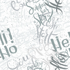 Graffiti background seamless pattern. Hand style tagging