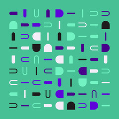 Collection Of Abstract Vector Geometric Shapes