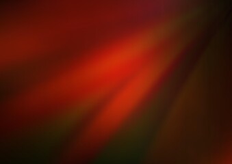 Dark Orange vector blur pattern.
