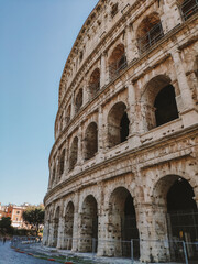 Fototapeta premium Сolosseum Amphitheatrum Flavium Rome Italy