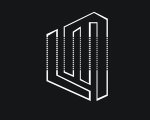 l & m, n & m and m & c logo designs