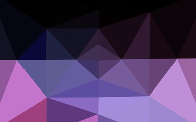 Fototapeta premium Light Blue, Red vector triangle mosaic cover.