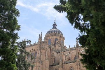 Fototapeta na wymiar Dome of a cathedral in Europe