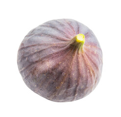 Fig isolated on white background.