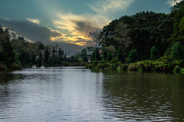 This is a lake in the City of Gramado Brasil
