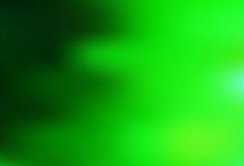 Light Green vector colorful blur background.