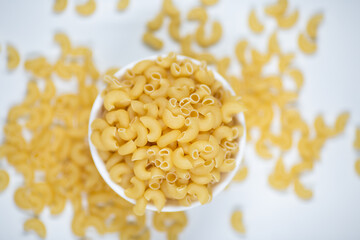 close up of pasta