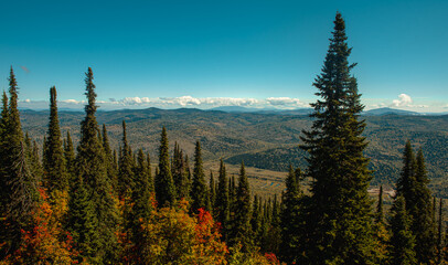 Mountain panorama from the Sarlyki